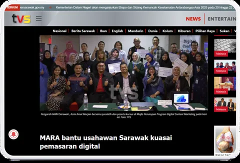 Digital Content Marketing - MARA Miri